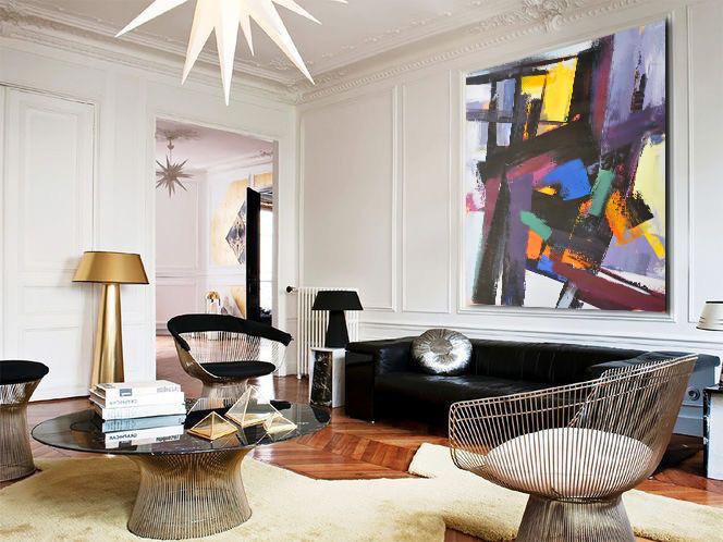 Palette Knife Contemporary Art #L40A